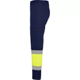 HV9301 - Pantaloni de lucru - SOAN - [Bleumarin/Galben fluorescent]