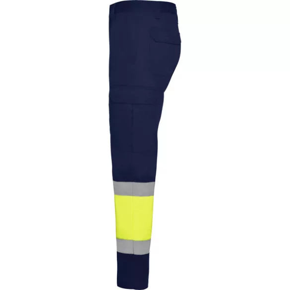 HV9301 - Pantaloni de lucru - SOAN - [Bleumarin/Galben fluorescent]