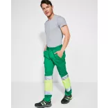 HV9301 - Pantaloni de lucru - SOAN - [Bleumarin/Galben fluorescent]