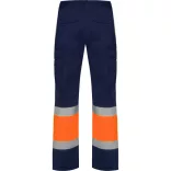 HV9301 - Pantaloni de lucru - SOAN - [Bleumarin/Portocaliu fluorescent]