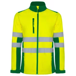   HV9303 - Soft shell bicolor - ANTARES - [Verde gradina/Galben fluorescent]
