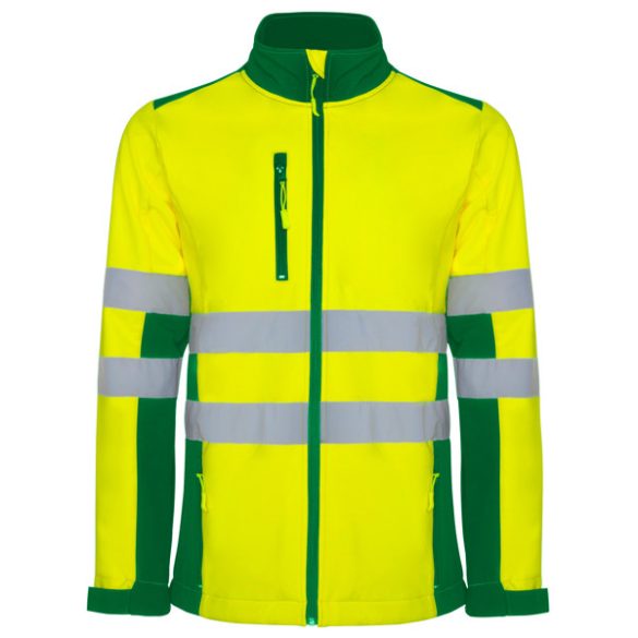 HV9303 - Soft shell bicolor - ANTARES - [Verde gradina/Galben fluorescent]