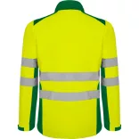 HV9303 - Soft shell bicolor - ANTARES - [Verde gradina/Galben fluorescent]