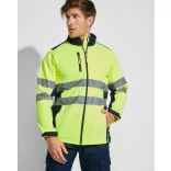 HV9303 - Soft shell bicolor - ANTARES - [Verde gradina/Galben fluorescent]