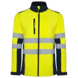 HV9303 - Soft shell bicolor - ANTARES - [Bleumarin/Galben fluorescent]