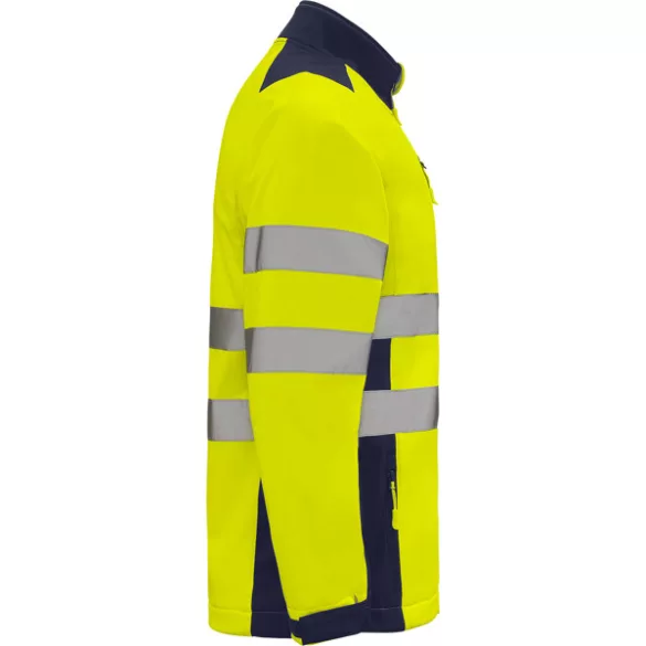 HV9303 - Soft shell bicolor - ANTARES - [Bleumarin/Galben fluorescent]