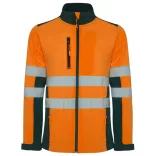 HV9303 - Soft shell bicolor - ANTARES - [Bleumarin/Portocaliu fluorescent]
