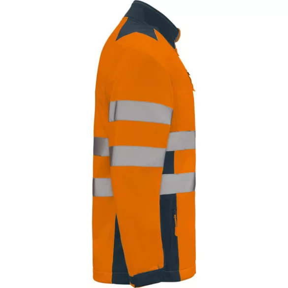 HV9303 - Soft shell bicolor - ANTARES - [Bleumarin/Portocaliu fluorescent]