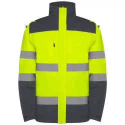 HV9304 - Geaca parka - EPSYLON - [Plumb/Galben fluorescent]