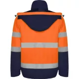 HV9304 - Geaca parka - EPSYLON - [Bleumarin/Portocaliu fluorescent]