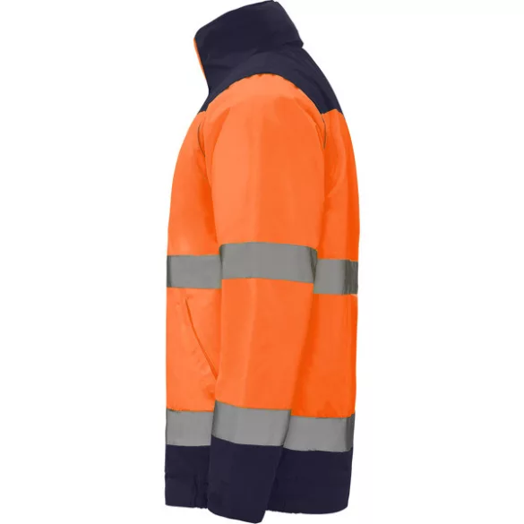 HV9304 - Geaca parka - EPSYLON - [Bleumarin/Portocaliu fluorescent]