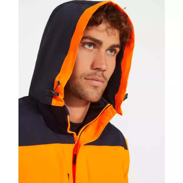 HV9304 - Geaca parka - EPSYLON - [Bleumarin/Portocaliu fluorescent]