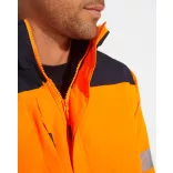 HV9304 - Geaca parka - EPSYLON - [Bleumarin/Portocaliu fluorescent]