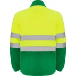 HV9305 - Jacheta din polar - ALTAIR - [Verde gradina/Galben fluorescent]
