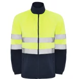 HV9305 - Jacheta din polar - ALTAIR - [Bleumarin/Galben fluorescent]