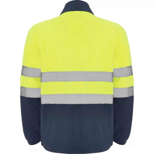 HV9305 - Jacheta din polar - ALTAIR - [Bleumarin/Galben fluorescent]