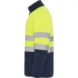 HV9305 - Jacheta din polar - ALTAIR - [Bleumarin/Galben fluorescent]