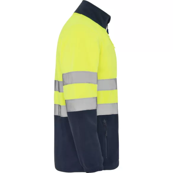 HV9305 - Jacheta din polar - ALTAIR - [Bleumarin/Galben fluorescent]