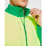 HV9305 - Jacheta din polar - ALTAIR - [Bleumarin/Galben fluorescent]