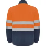 HV9305 - Jacheta din polar - ALTAIR - [Bleumarin/Portocaliu fluorescent]