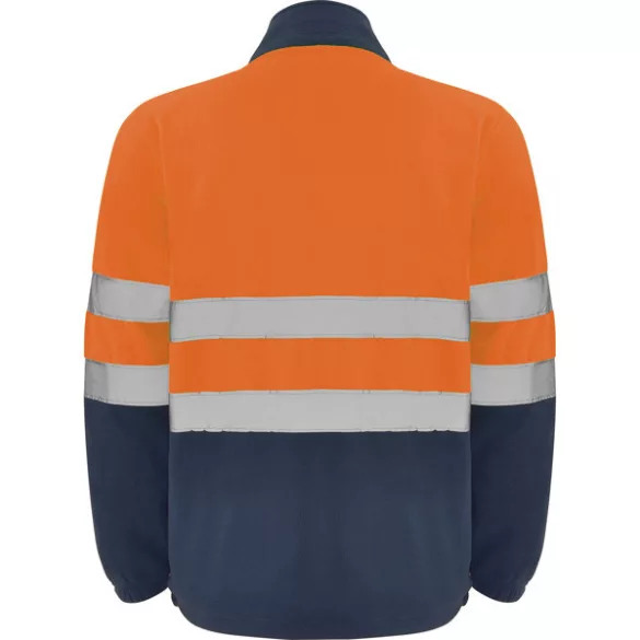 HV9305 - Jacheta din polar - ALTAIR - [Bleumarin/Portocaliu fluorescent]