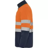 HV9305 - Jacheta din polar - ALTAIR - [Bleumarin/Portocaliu fluorescent]