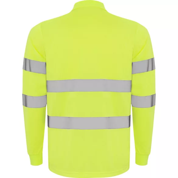 HV9306 - Tricou polo tehnic - POLARIS L/S - [Galben fluorescent]