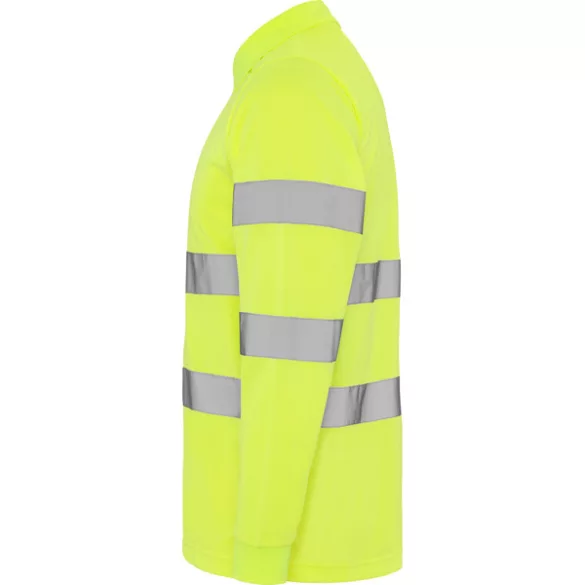HV9306 - Tricou polo tehnic - POLARIS L/S - [Galben fluorescent]