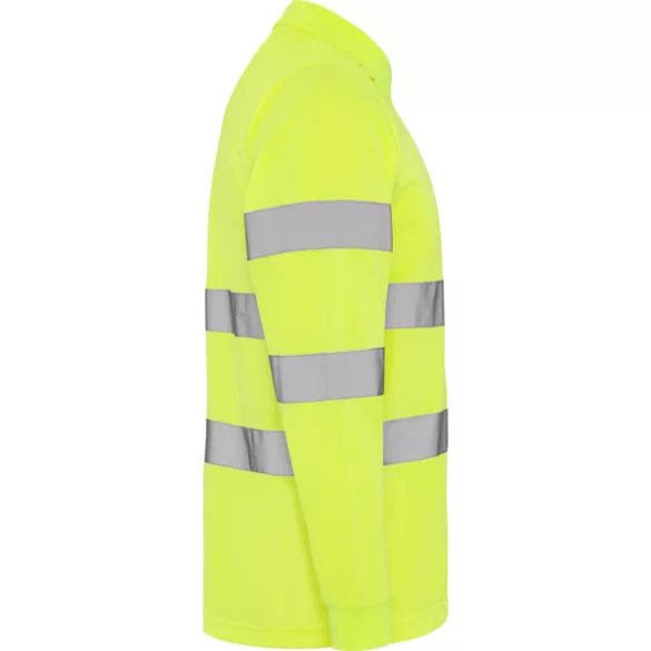 HV9306 - Tricou polo tehnic - POLARIS L/S - [Galben fluorescent]