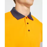 HV9306 - Tricou polo tehnic - POLARIS L/S - [Galben fluorescent]
