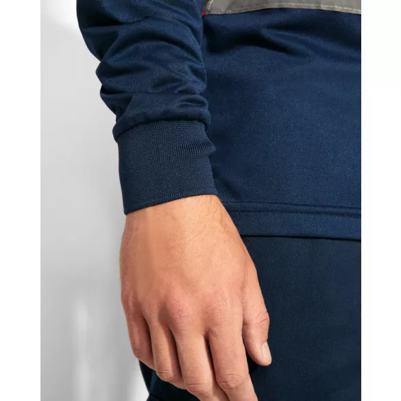 HV9306 - Tricou polo tehnic - POLARIS L/S - [Bleumarin/Galben fluorescent]