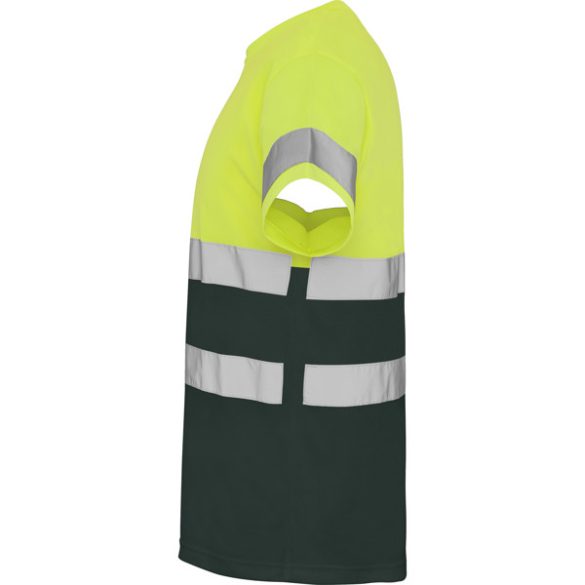 HV9310 - Tricou tehnic cu maneca scurta - DELTA - [Plumb/Galben fluorescent]