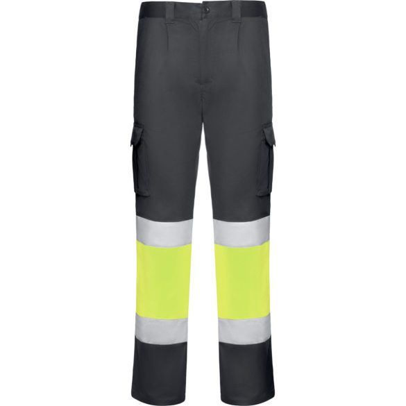 HV9312 - Pantaloni lungi - DAILY STRETCH HV - [Plumb/Galben fluorescent]