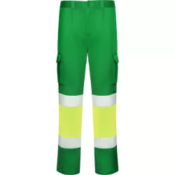   HV9312 - Pantaloni lungi - DAILY STRETCH HV - [Verde gradina/Galben fluorescent]