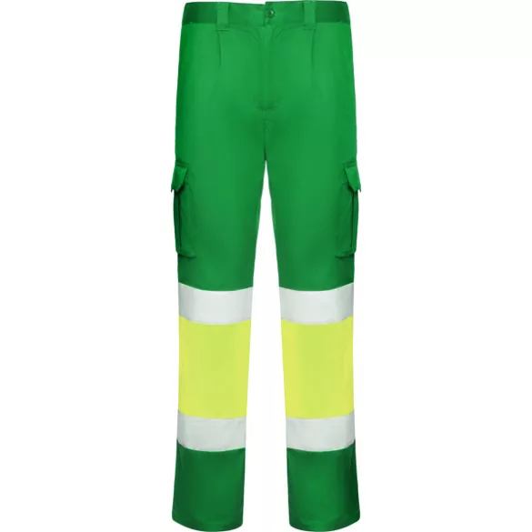 HV9312 - Pantaloni lungi - DAILY STRETCH HV - [Verde gradina/Galben fluorescent]