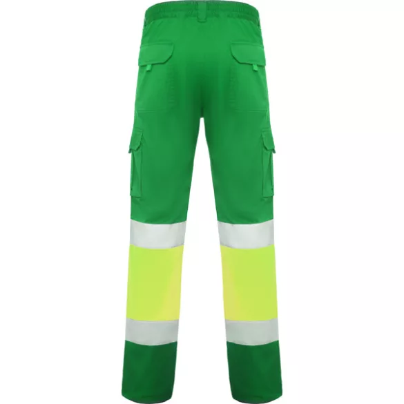 HV9312 - Pantaloni lungi - DAILY STRETCH HV - [Verde gradina/Galben fluorescent]