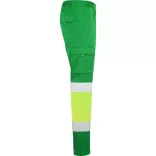 HV9312 - Pantaloni lungi - DAILY STRETCH HV - [Verde gradina/Galben fluorescent]