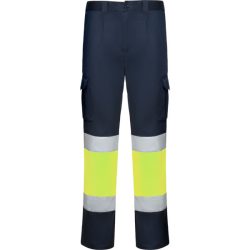   HV9312 - Pantaloni lungi - DAILY STRETCH HV - [Bleumarin/Galben fluorescent]