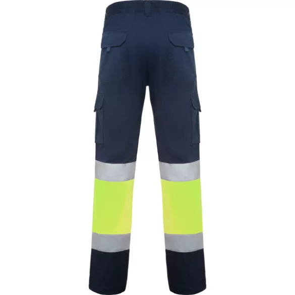 HV9312 - Pantaloni lungi - DAILY STRETCH HV - [Bleumarin/Galben fluorescent]