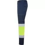 HV9312 - Pantaloni lungi - DAILY STRETCH HV - [Bleumarin/Galben fluorescent]