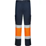 HV9312 - Pantaloni lungi - DAILY STRETCH HV - [Bleumarin/Portocaliu fluorescent]