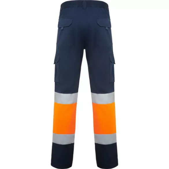 HV9312 - Pantaloni lungi - DAILY STRETCH HV - [Bleumarin/Portocaliu fluorescent]