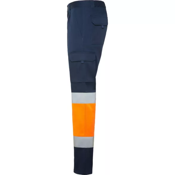 HV9312 - Pantaloni lungi - DAILY STRETCH HV - [Bleumarin/Portocaliu fluorescent]