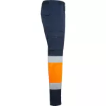 HV9312 - Pantaloni lungi - DAILY STRETCH HV - [Bleumarin/Portocaliu fluorescent]