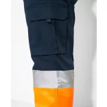 HV9312 - Pantaloni lungi - DAILY STRETCH HV - [Bleumarin/Portocaliu fluorescent]