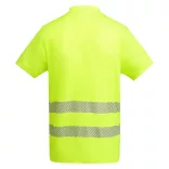 HV9318 - Tricou tehnic polo cu maneci scurte - ATRIO - [Galben fluorescent]