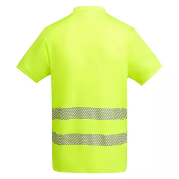 HV9318 - Tricou tehnic polo cu maneci scurte - ATRIO - [Galben fluorescent]