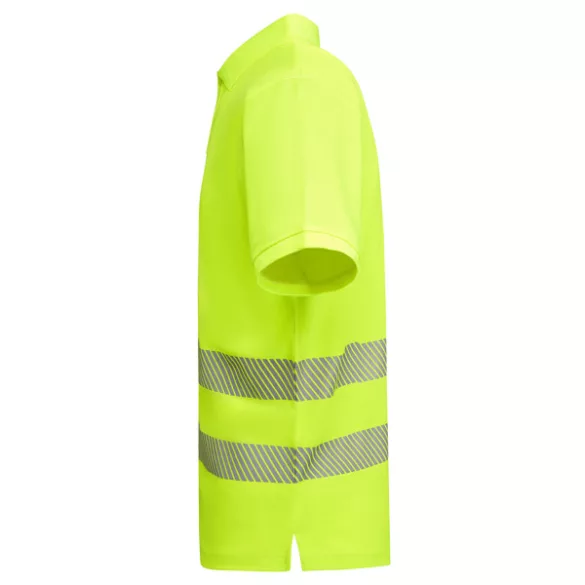 HV9318 - Tricou tehnic polo cu maneci scurte - ATRIO - [Galben fluorescent]