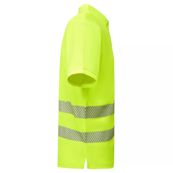 HV9318 - Tricou tehnic polo cu maneci scurte - ATRIO - [Galben fluorescent]