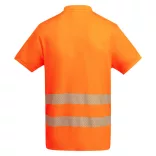 HV9318 - Tricou tehnic polo cu maneci scurte - ATRIO - [Portocaliu fluorescent]